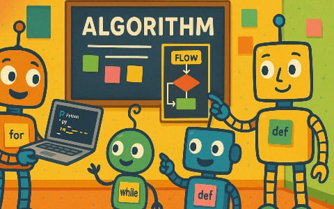 Think Like a Robot: Algorithmic Thinking & Flowcharts for Kids