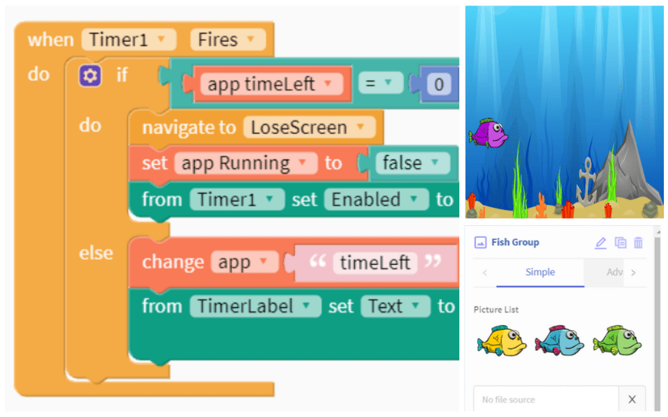 Code mobile apps for kids